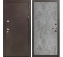 Входная дверь 5А Цезарь №104 (Медный антик / Бетон светлый)