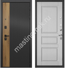 Мастино TRUST MASS 90 Ч.М.М. Черный Матовый 9S-401ГМ, Дуб белый матовый 9SD-2